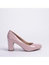 Розовые лаковые туфли Velvet