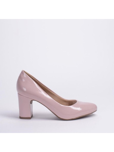 Розовые лаковые туфли Velvet