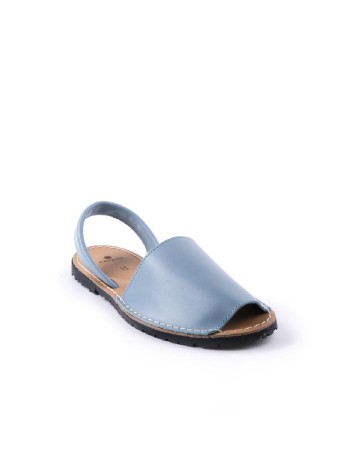 Синие кожаные сандалии Calipso A-1-9524