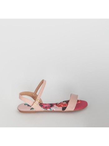 Розовые лаковые сандалии Beira rio A-1-9376