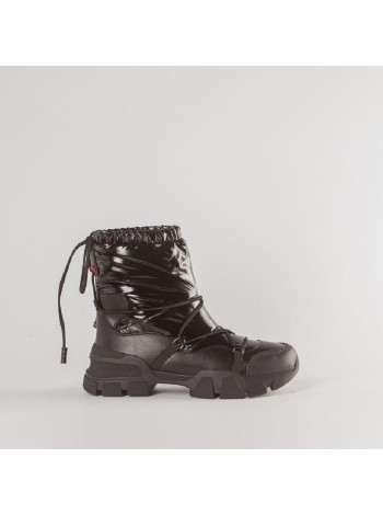 Черные текстильные ботинки Calipso A-1-8731