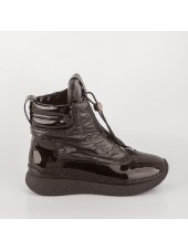 Черные лаковые ботинки Calipso